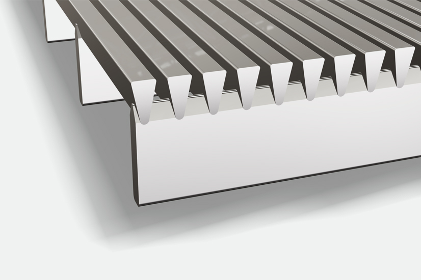 Panneaux plats et semi courbes