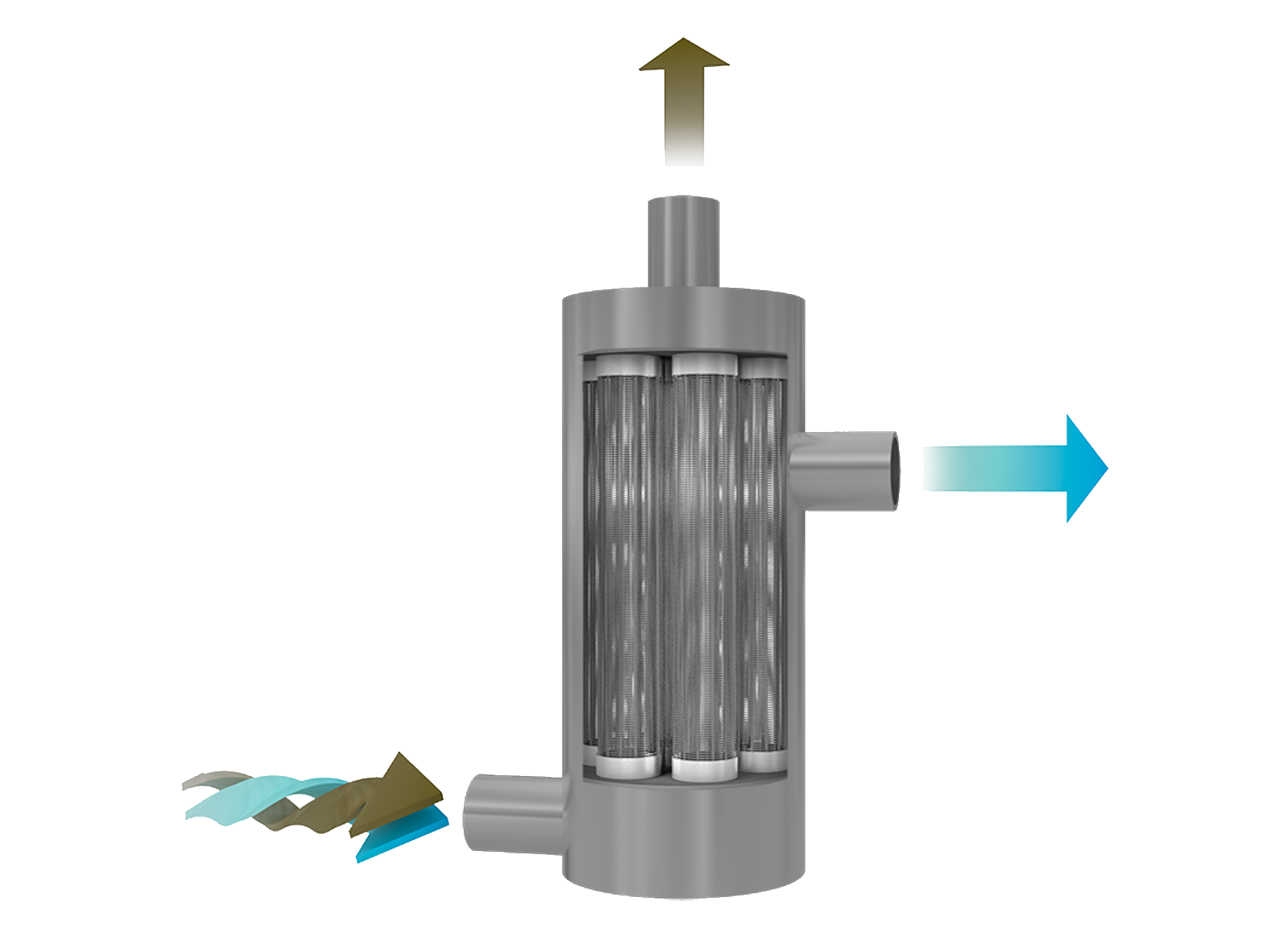 Traitement des fluides de process machine